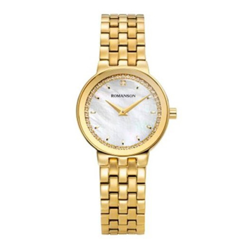 ساعت مچی زنانه رومانسون مدل RM4BS503KLGGA11G-W