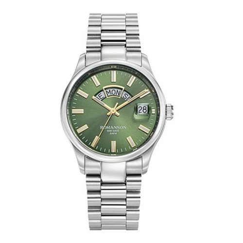 ساعت مچی مردانه رومانسون مدل TM3BF007FMWWAD1G-GREEN