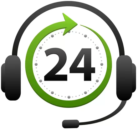 پشتیبانی 24 ساعته